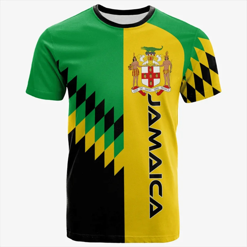Embroidery Legacy - Summer Fashion New 3D Jamaica National