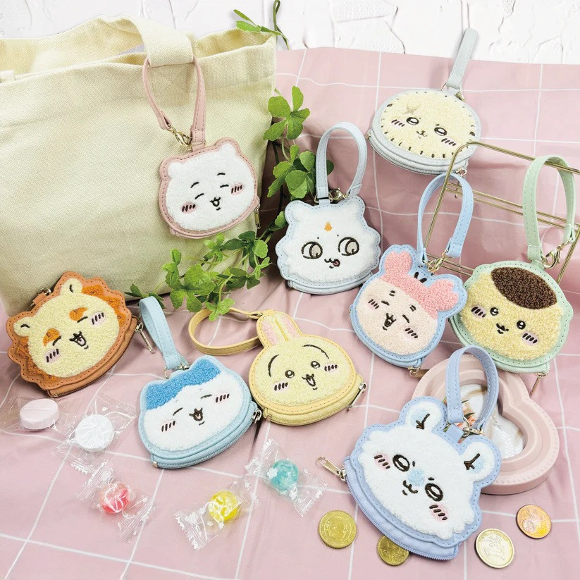 Embroidery Gift Ideas - Cute Hachiware Usagi Plush Coin Purse