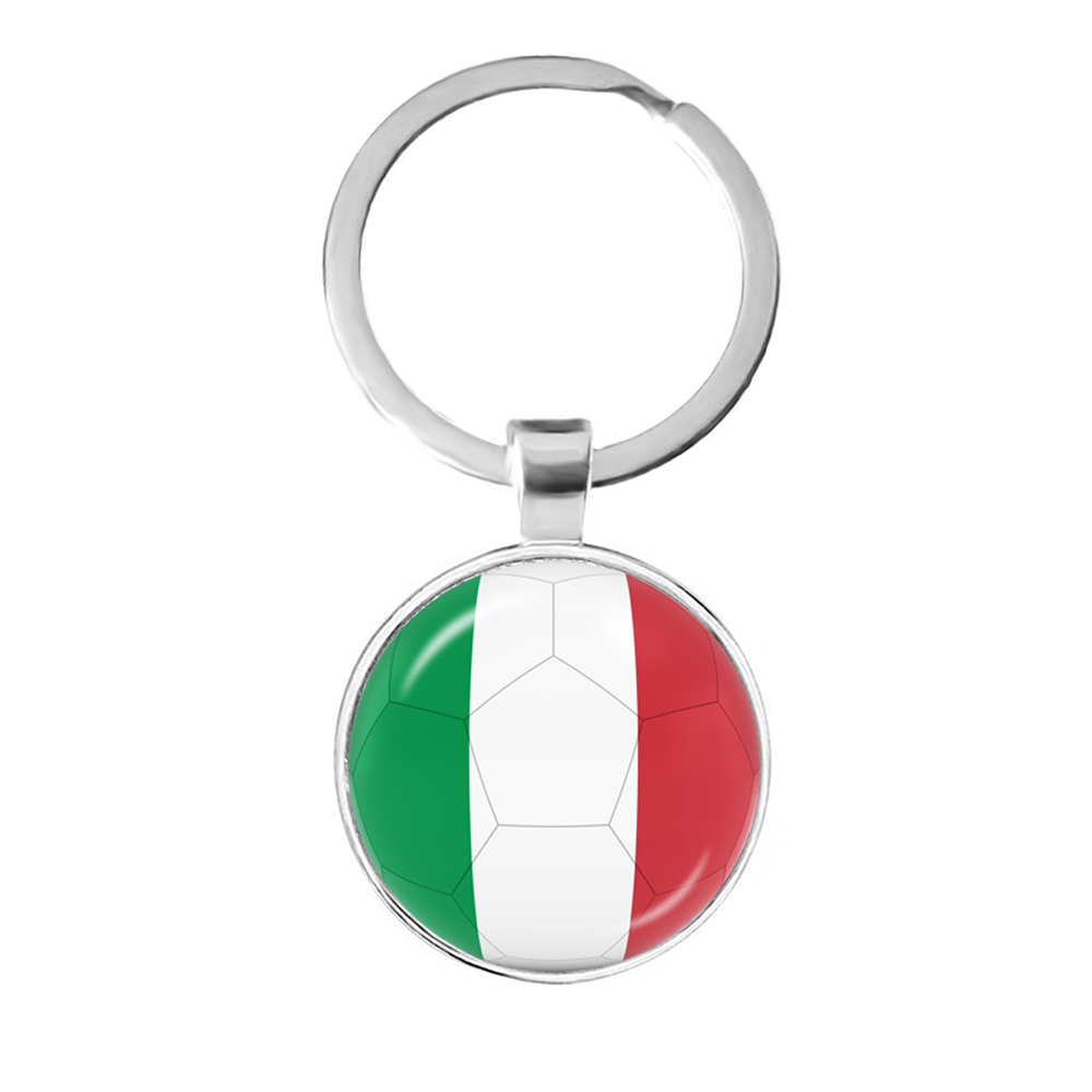 Embroidery Legacy - Italian Football Team Emblem Keychains Italy