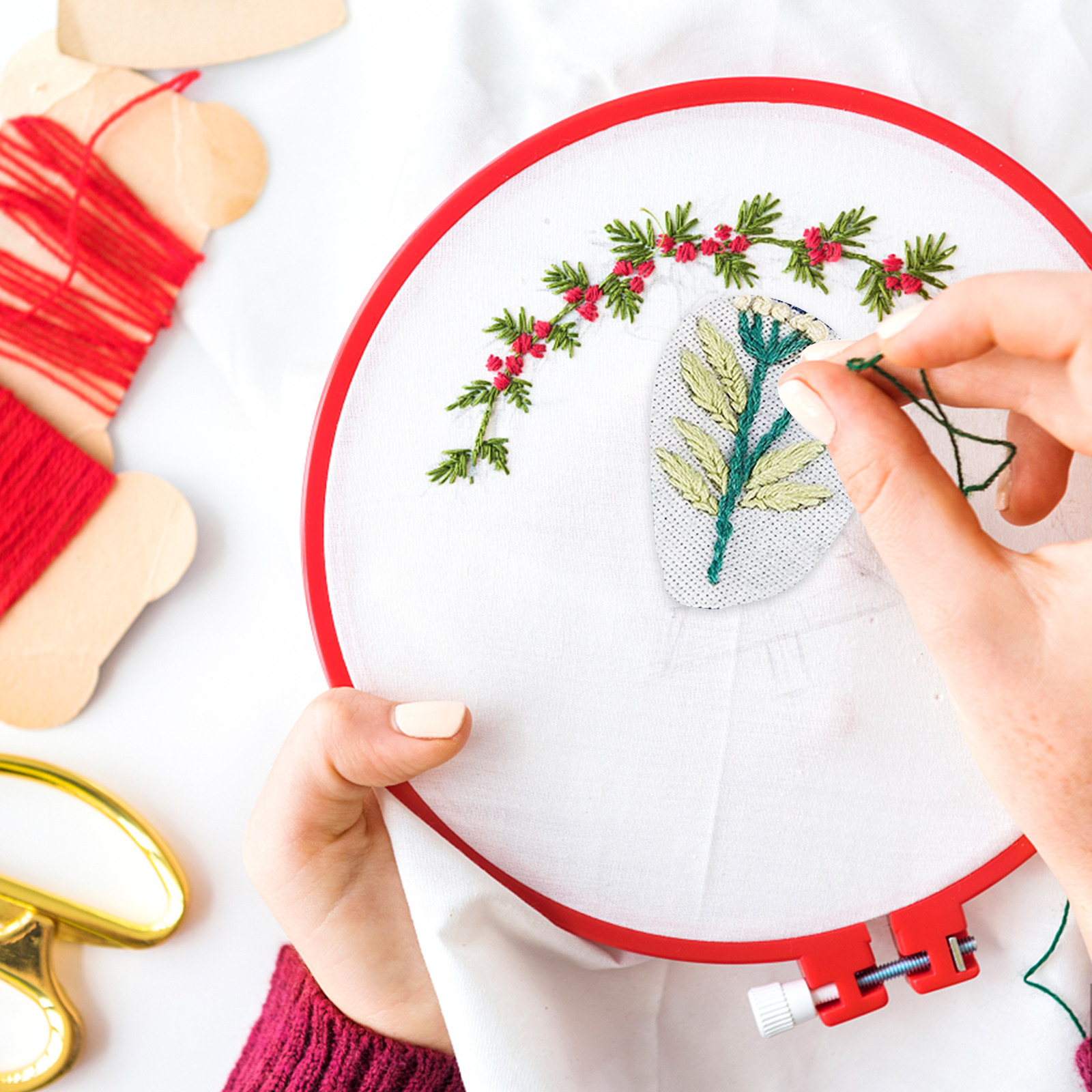 Water Soluble Stabilizer - 2 Pcs Embroidery Accessories Patterns Stick
