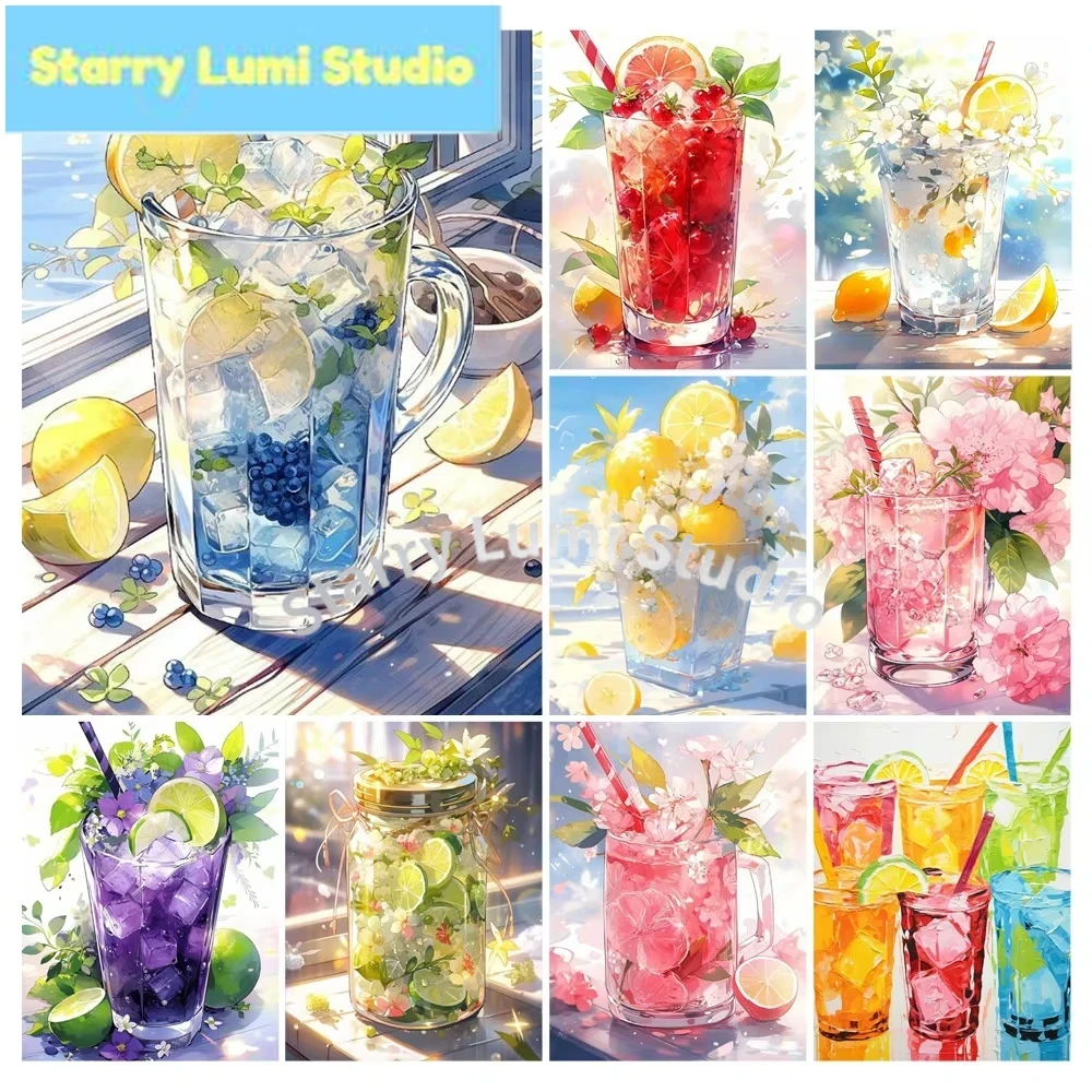 Embroidery Gift Ideas - Fruit Cup 5D DIY Diamond Painting