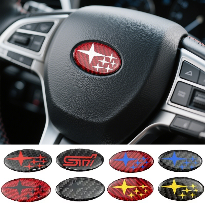 Embroidery Legacy - Carbon Fiber Car Steering Wheel Emblem