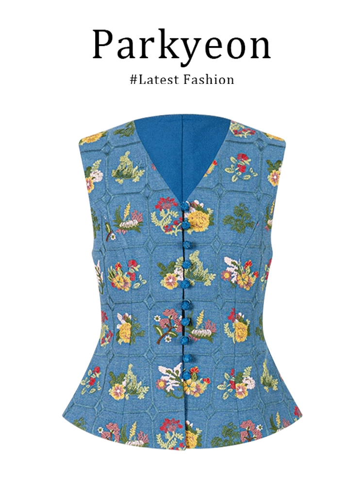 Parkyeon Retro Heavy Embroider - Embroidery Vest avaliação e preço