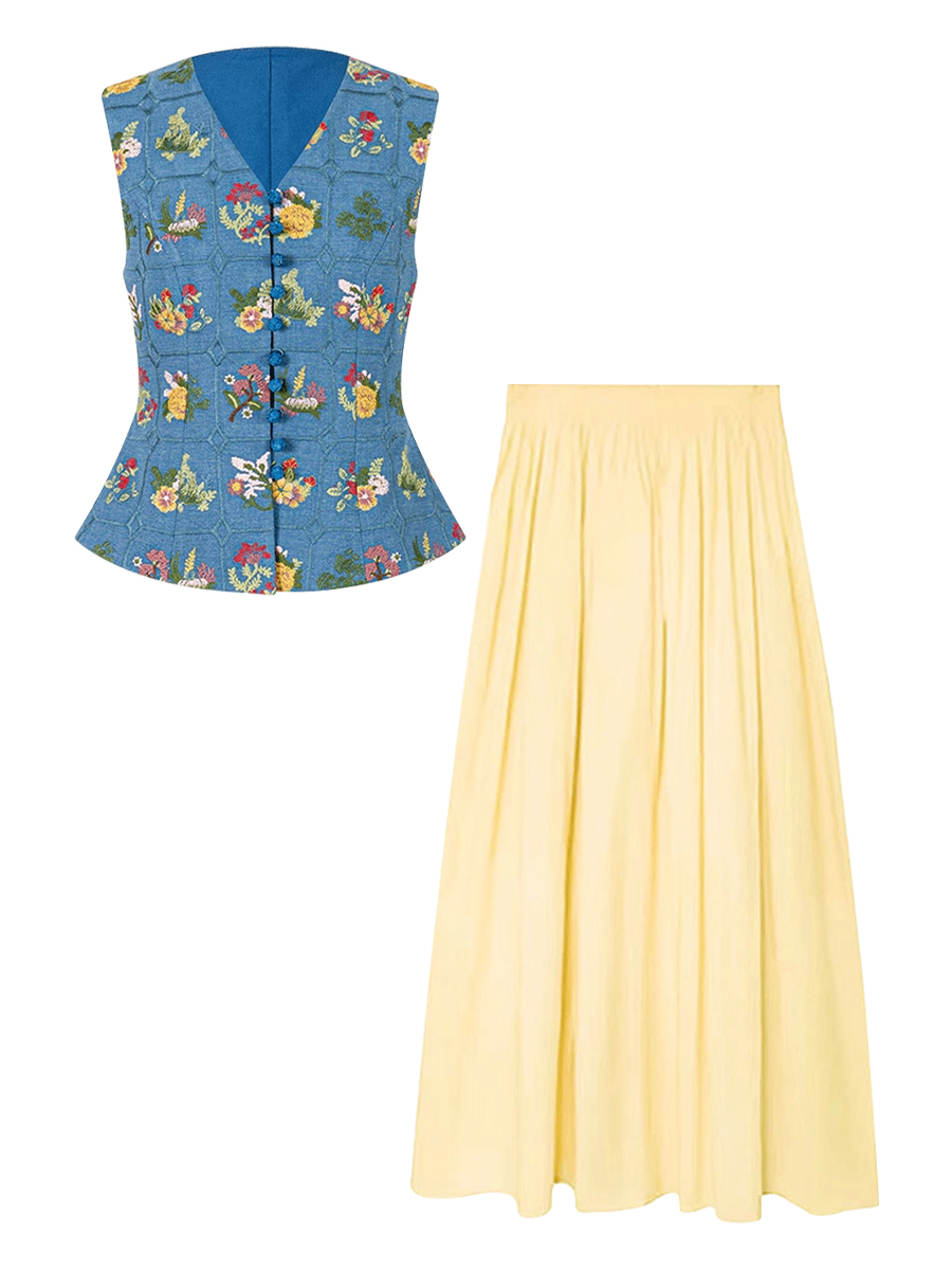 Parkyeon Retro Heavy Embroider - Embroidery Vest avaliação e preço