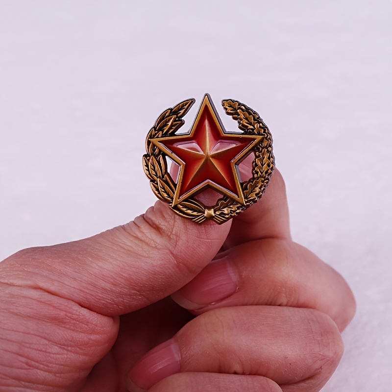 1pc Belarusian Red Star Emblem - Embroidery Legacy avaliação e preço