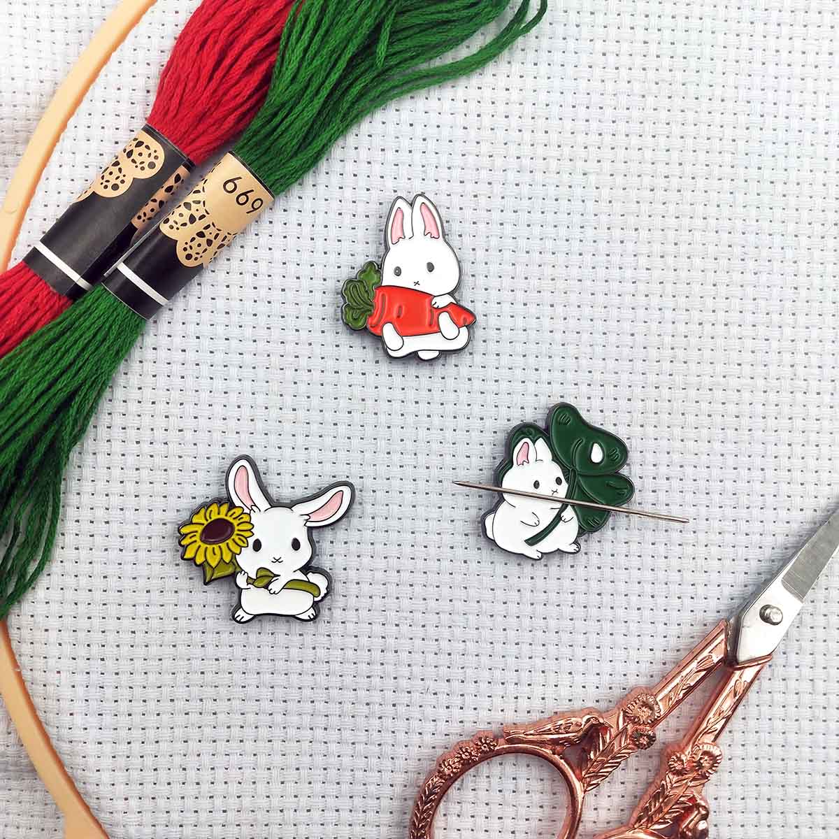 Needle Minder Rabbit, Bunny Ne - Needle Minder Magnet avaliação e preço