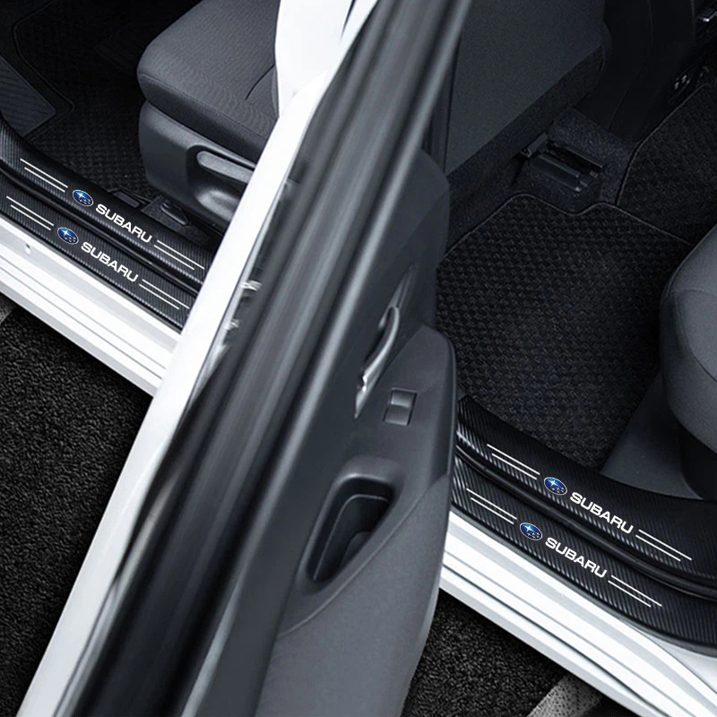 1/4/5Pcs Car Door Sill Scuff P - Embroidery Legacy avaliação e preço