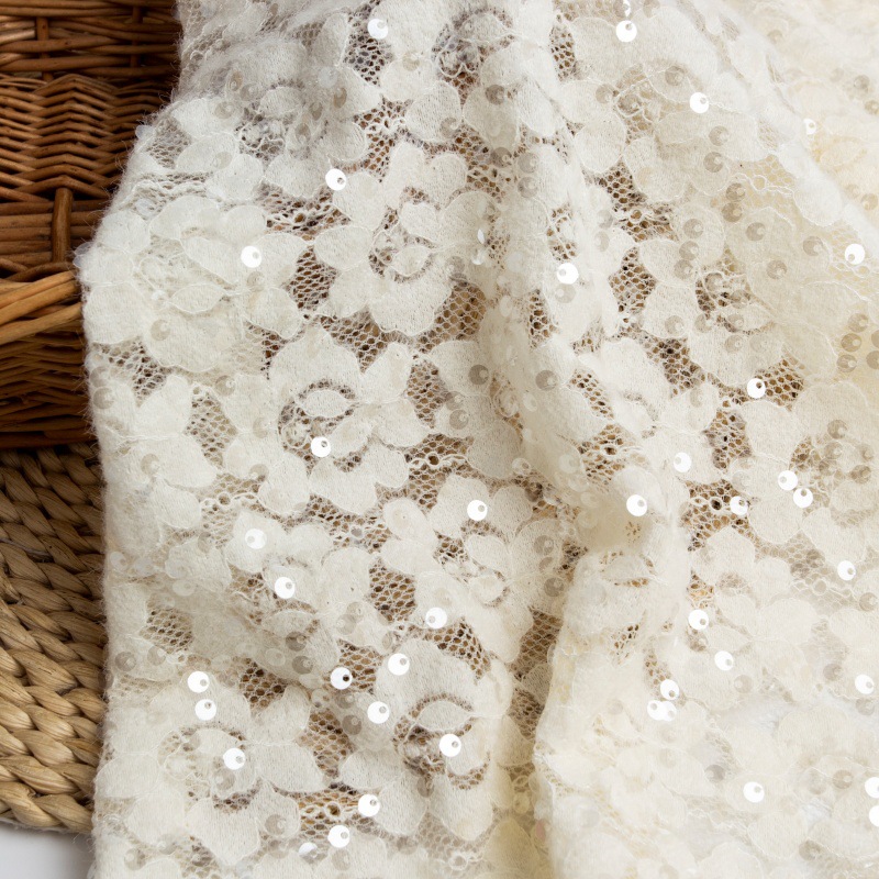 New plush lace fabric with seq - Embroidery Design Patterns Flowers avaliação e preço