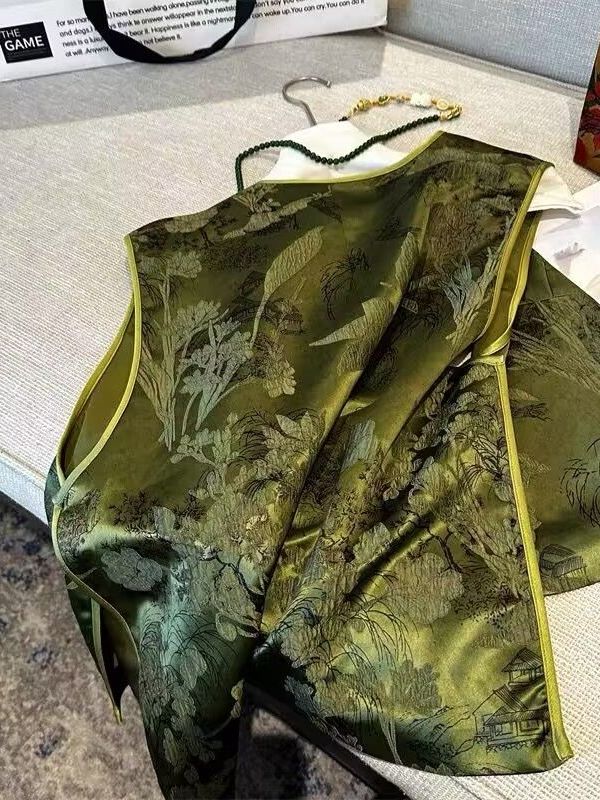 plus Size 300 Pou een Floral E - Embroidery Vest avaliação e preço