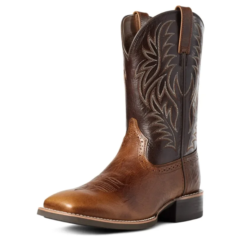 Men High Boots Embroidery Retr - Embroidery Stitches avaliação e preço