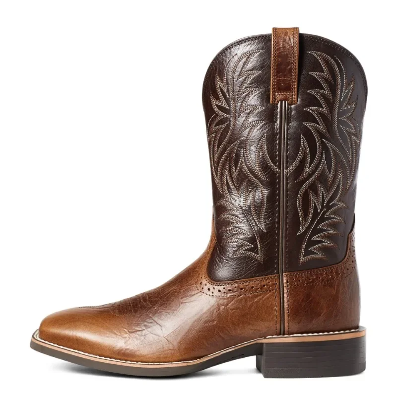 Men High Boots Embroidery Retr - Embroidery Stitches avaliação e preço