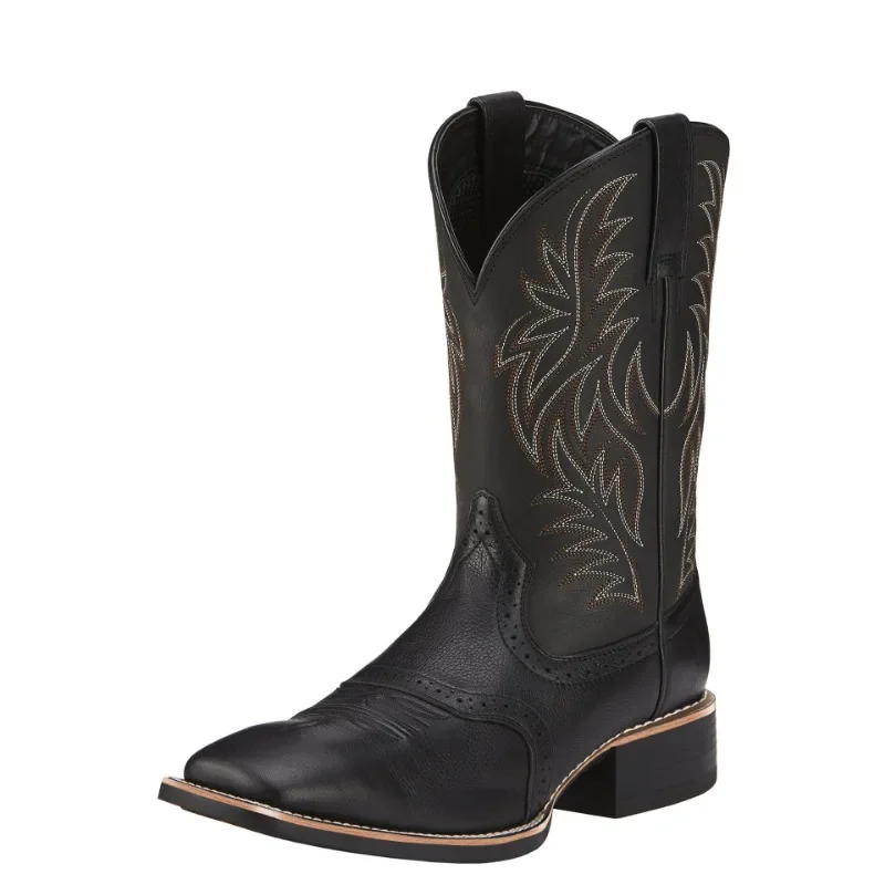 Men High Boots Embroidery Retr - Embroidery Stitches avaliação e preço