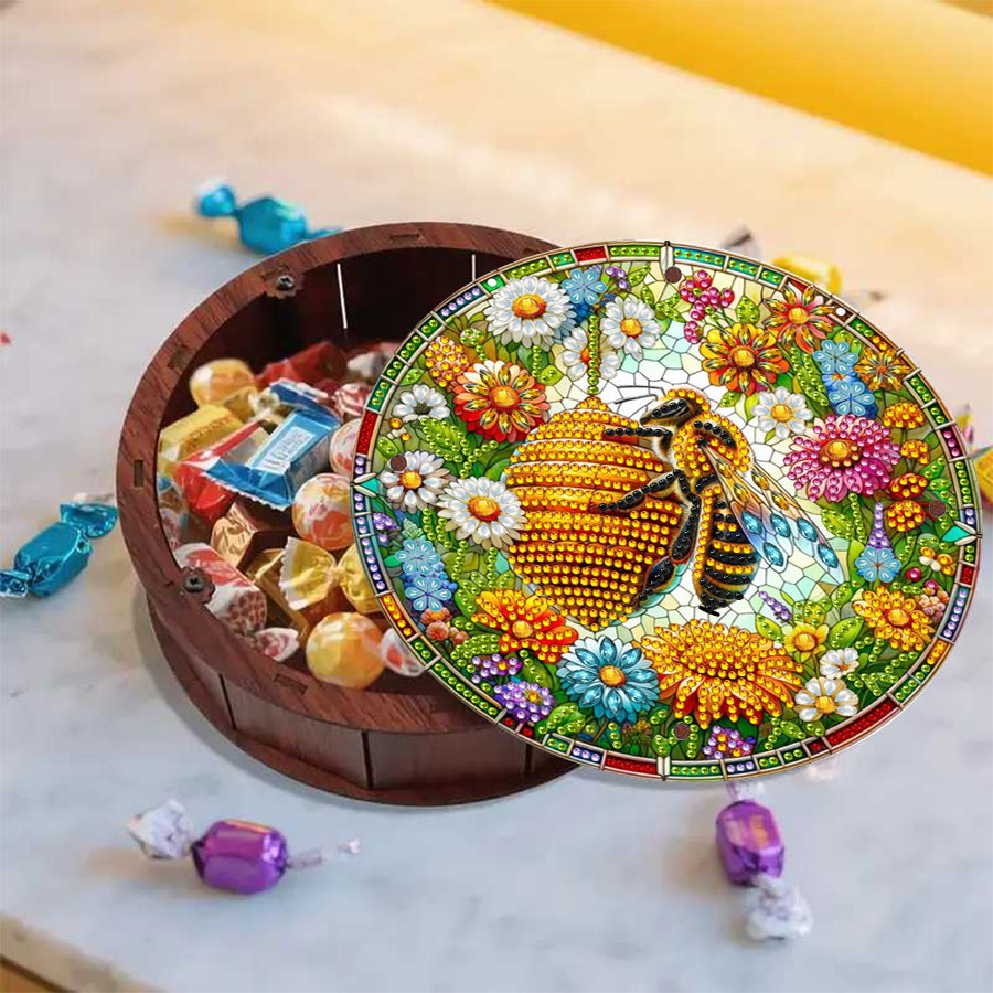 A set of round storage boxes w - Embroidery Gift Ideas avaliação e preço