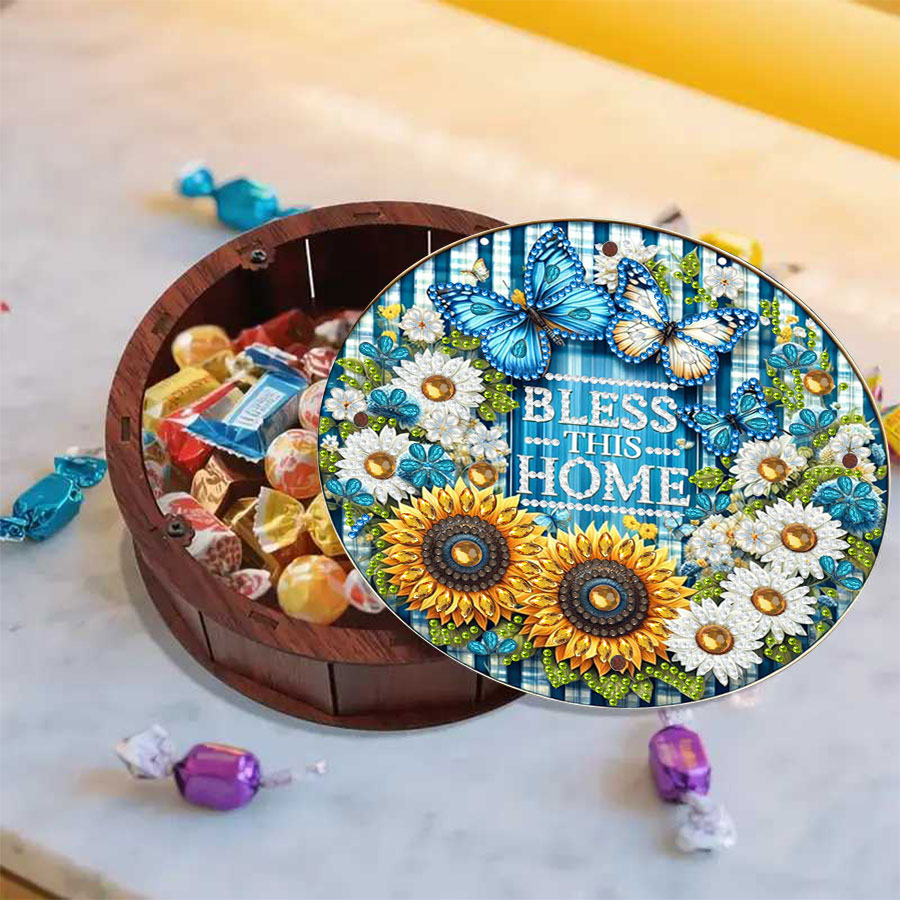 A set of round storage boxes w - Embroidery Gift Ideas avaliação e preço