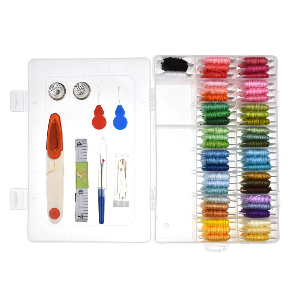 50 Assorted Colors Embroidery  - Embroidery Stitches avaliação e preço