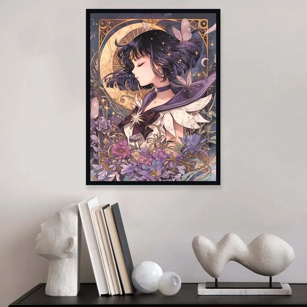 Cartoon Anime Diamond Painting - Embroidery Gift Ideas avaliação e preço