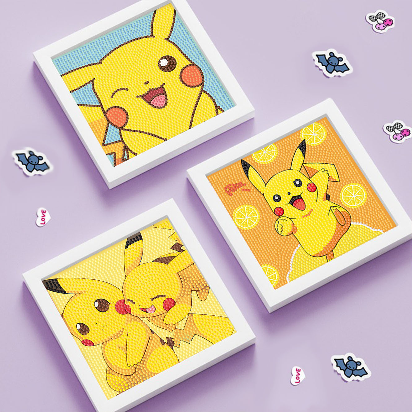 Keeppley&Pokemon Crystal Diamo - Embroidery Gift Ideas avaliação e preço