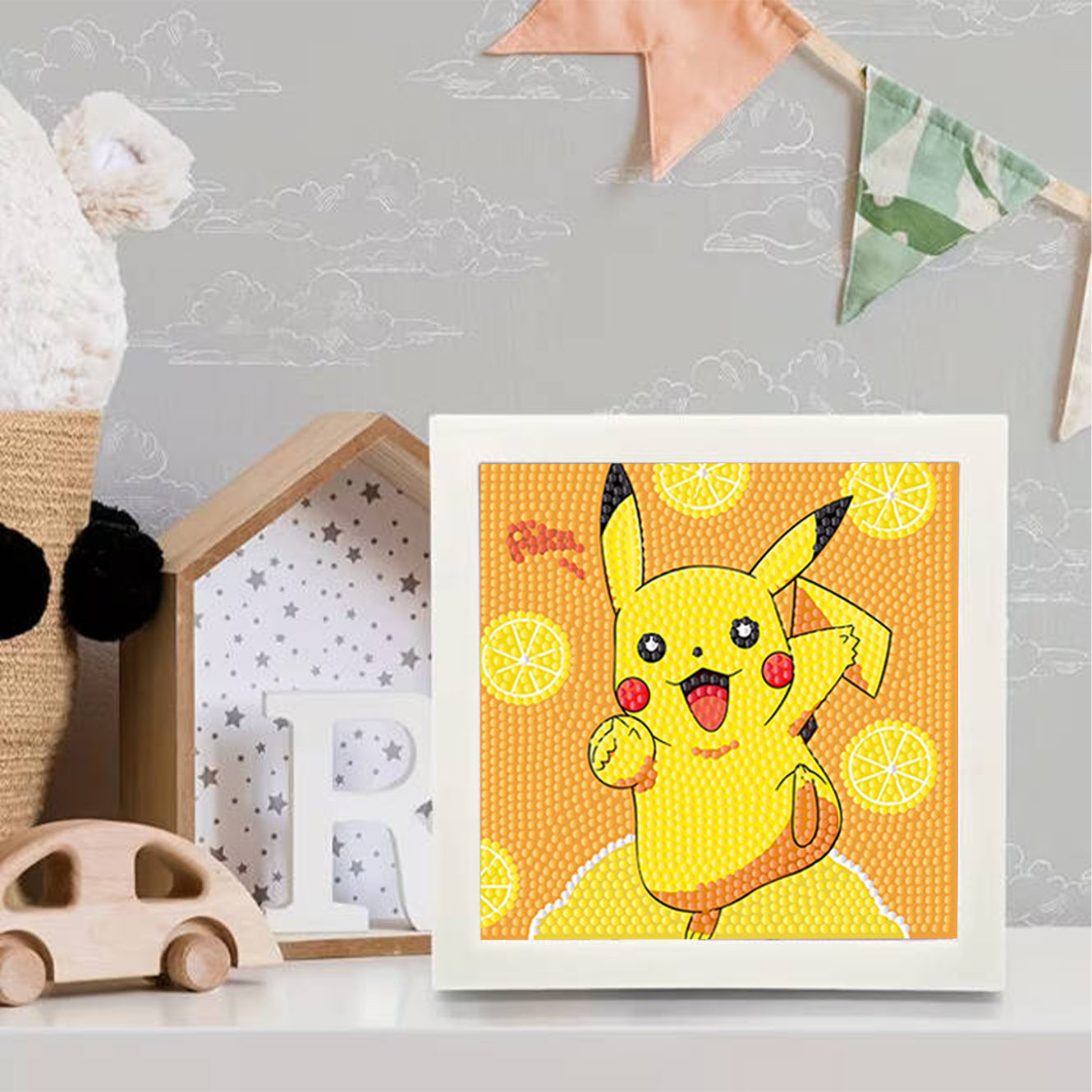 Keeppley&Pokemon Crystal Diamo - Embroidery Gift Ideas avaliação e preço