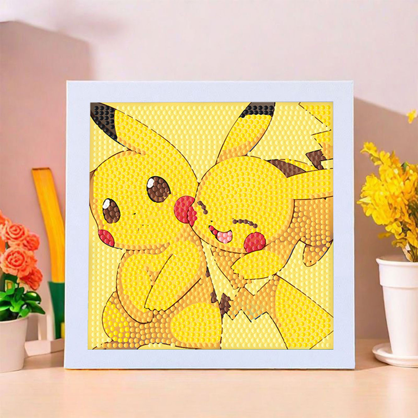 Keeppley&Pokemon Crystal Diamo - Embroidery Gift Ideas avaliação e preço