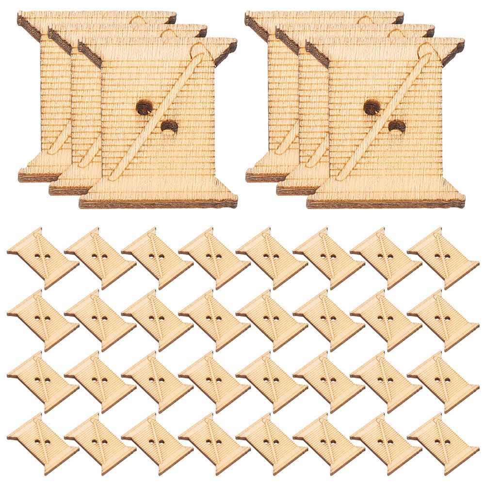 100Pcs Wooden Embroidery Floss - Embroidery Stitches avaliação e preço