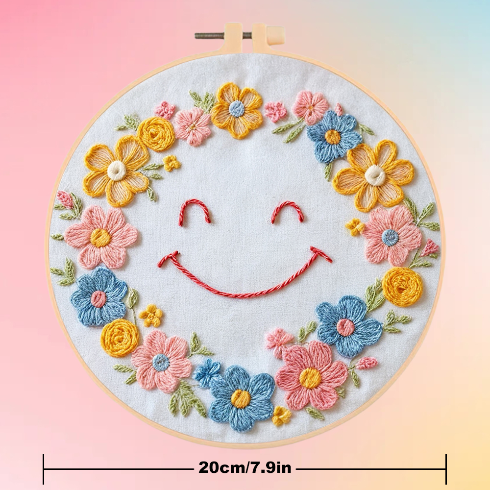 Evershine Embroidery Kit With  - Embroidery Design Patterns Flowers avaliação e preço