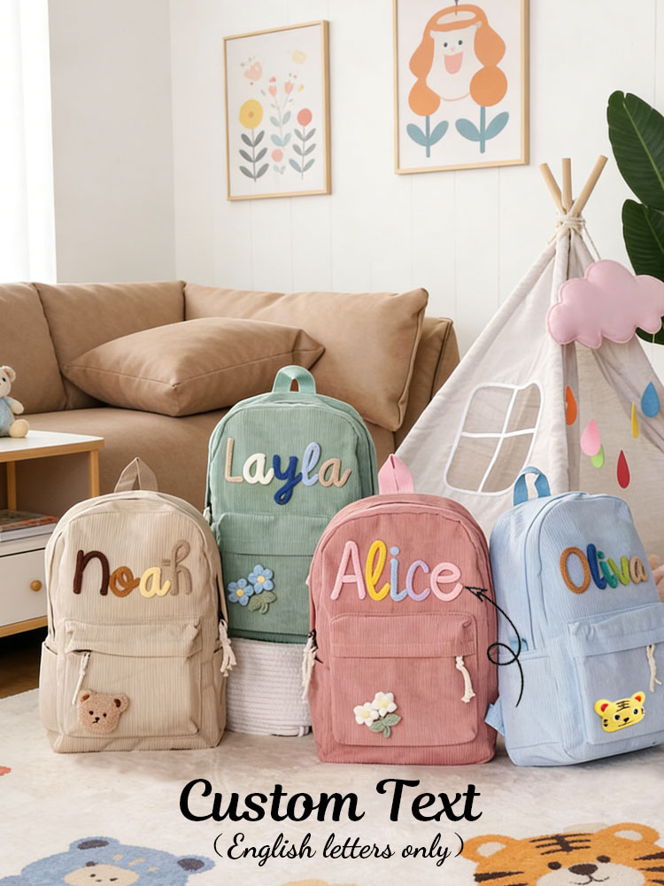 Unisex Personalized Corduroy B - Embroidery Initials Designs avaliação e preço