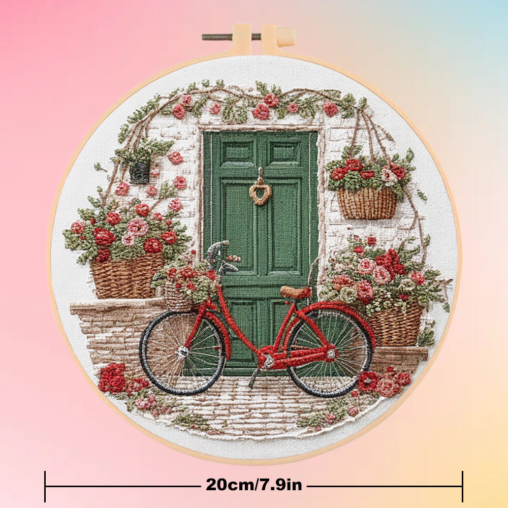 Evershine Embroidery Kit With  - Embroidery Design Patterns Flowers avaliação e preço