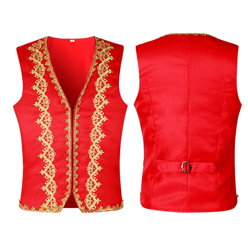 Medieval Gold Embroidery Baroq - Embroidery Vest avaliação e preço