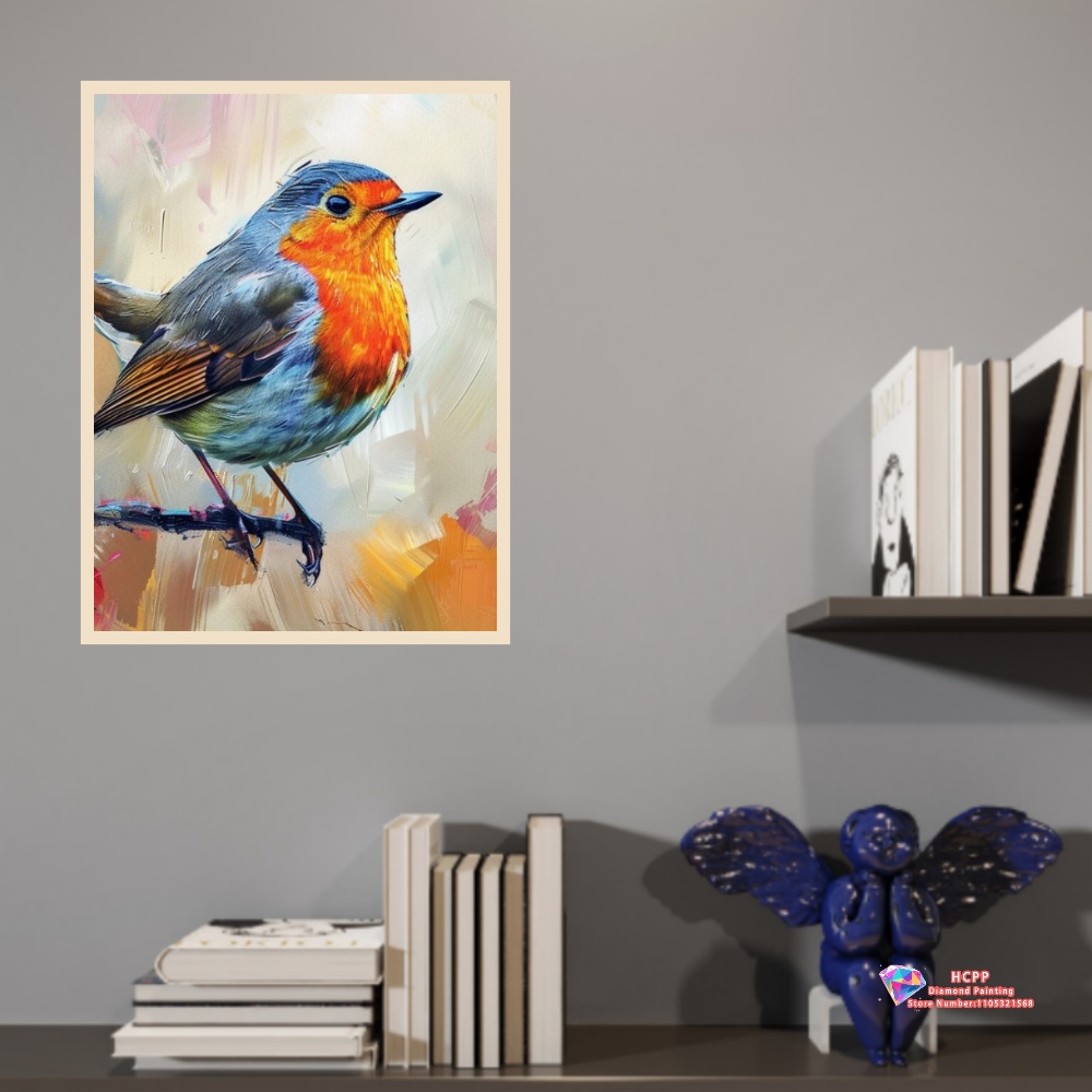 unframe Robin Bird Cute Robin  - Embroidery Gift Ideas avaliação e preço
