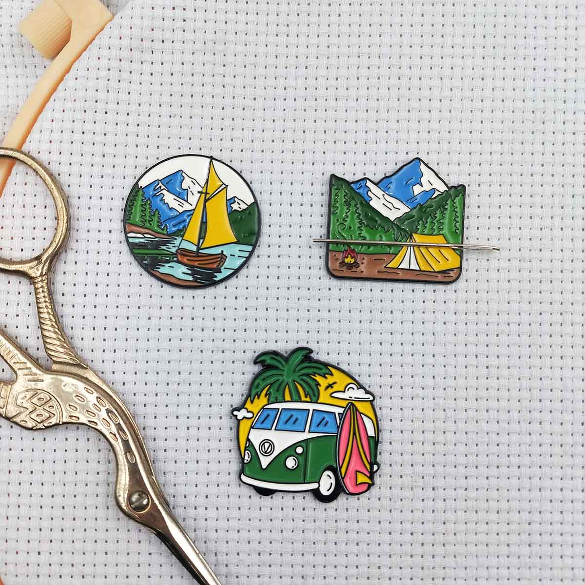 Landscape Needle Minder, Natur - Needle Minder Magnet avaliação e preço
