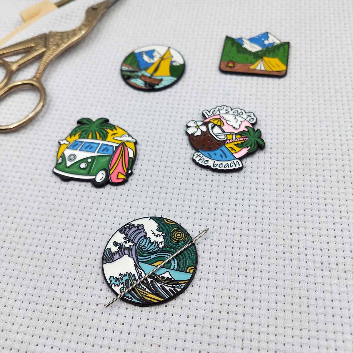 Landscape Needle Minder, Natur - Needle Minder Magnet avaliação e preço