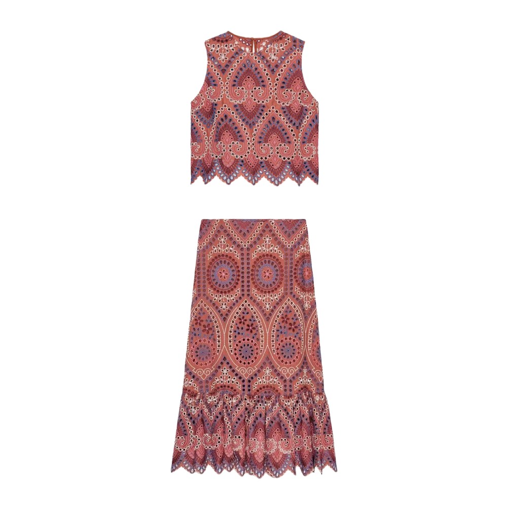 ETJ 2025 New women's wear Bohe - Embroidery Vest avaliação e preço