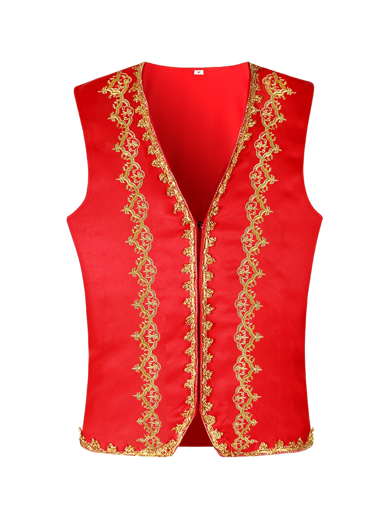 Hot Sale Men Royal Court Waist - Embroidery Vest avaliação e preço